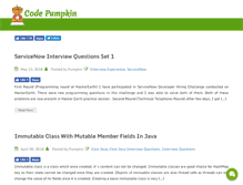Tablet Screenshot of codepumpkin.com